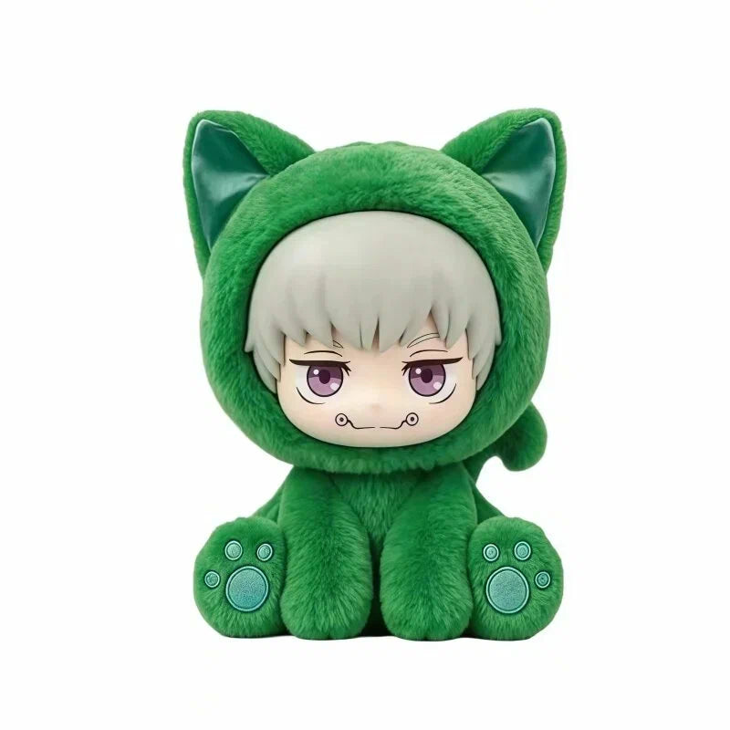 EAKI Jujutsu Kaisen Sitting Cat Party Plush Pendant Blind Box – Single Box The Wonders Mart Trading™