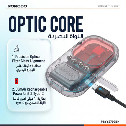 
Porodo Blue Rubin Infrared Hidden Camera Detector – Black – official product image 6