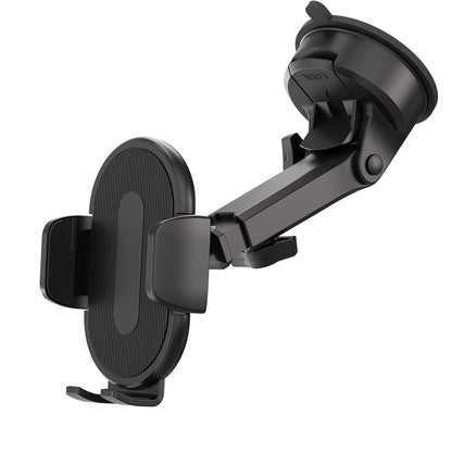 Green Lion Strong Hold X Car Phone Holder – 360° Adjustable Suction Mount (Black) The Wonders Mart Trading™