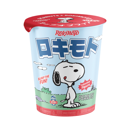 
Rokimoto x Peanuts sealed blind cup containing one mystery figure