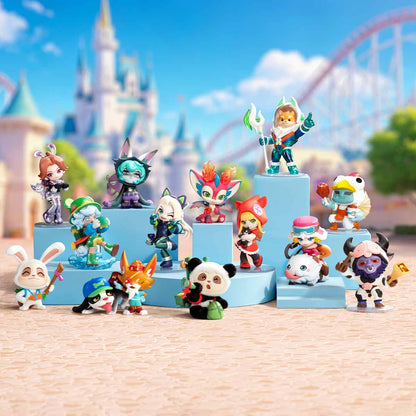 
POP MART League of Legends Clash of the Cuties – full series lineup; lineup reference only, one random retail unit per purchase.