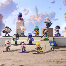 POP MART VALORANT Classic Agents Series Figures — complete series lineup including secret Omen; lineup reference only, one random retail unit per purchase.