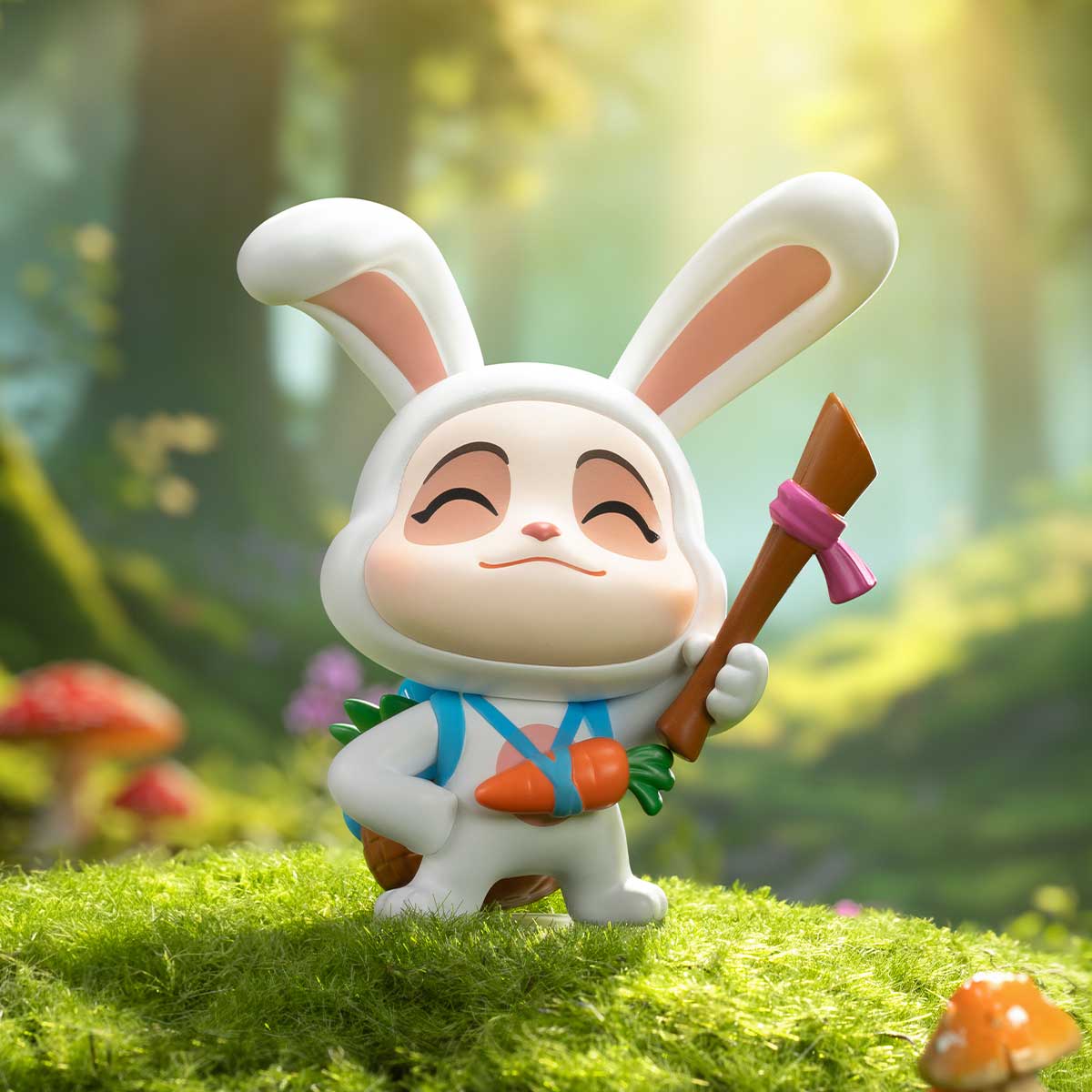 
POP MART League of Legends Clash of the Cuties – cottontail teemo example figure