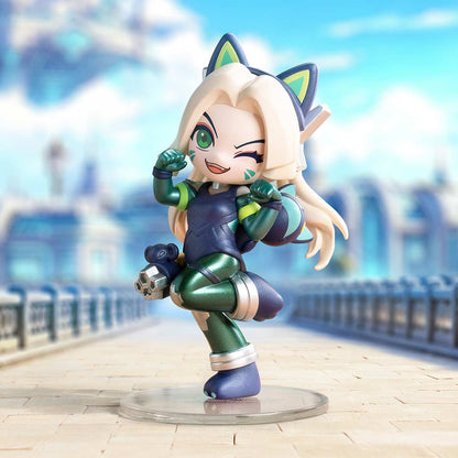 
POP MART League of Legends Clash of the Cuties – battle cat jinx example figure