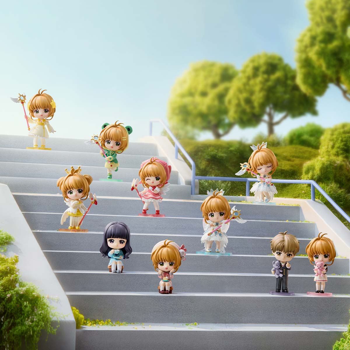 
POP MART Cardcaptor Sakura Clear Card – full series lineup; lineup reference only, one random retail unit per purchase.